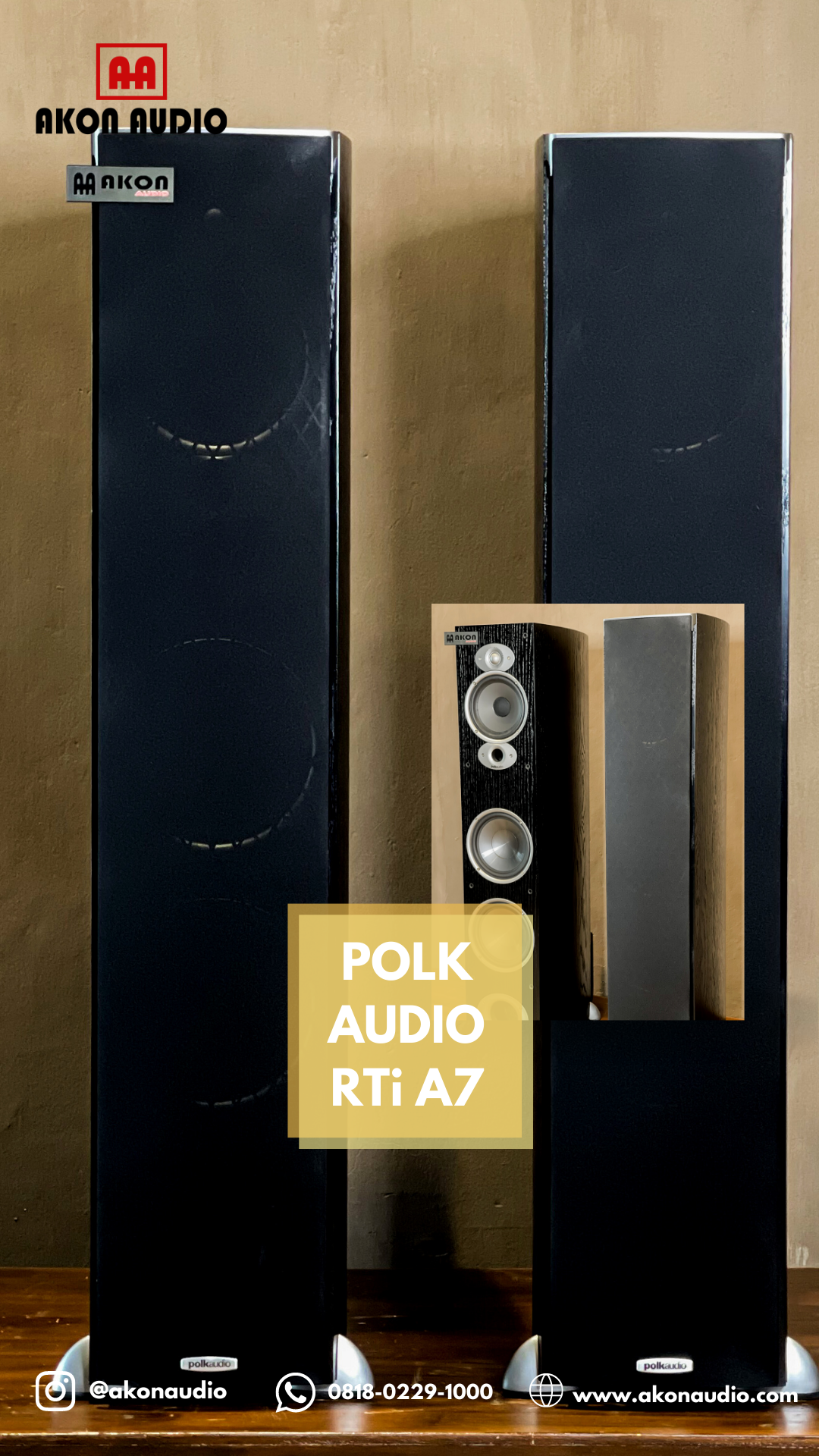 POLK AUDIO RTi A7 STORY
